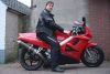 Bas uit Laren is geslaagd bij MotoJon Motorrijschool