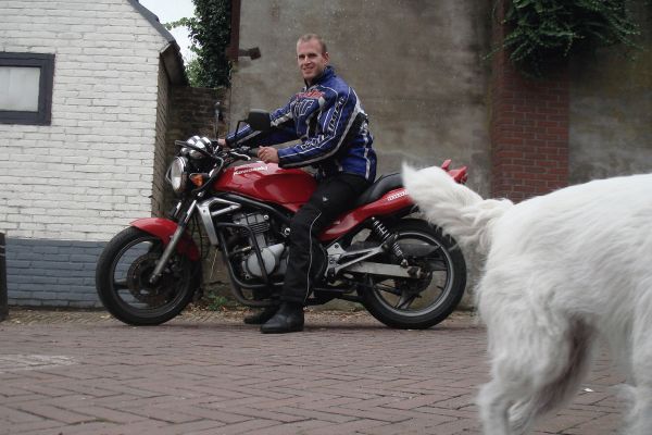 Erik uit Hilversum is geslaagd bij MotoJon Motorrijschool