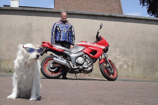 Jaap uit Hilversum is geslaagd bij MotoJon Motorrijschool