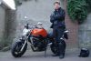 Mark uit Bussum is geslaagd bij MotoJon Motorrijschool
