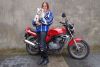 Lynn uit Hilversum is geslaagd bij MotoJon Motorrijschool