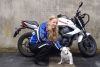 Jolanda uit Baarn is geslaagd bij MotoJon Motorrijschool (foto 2)