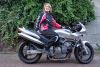 Marja uit Hilversum is geslaagd bij MotoJon Motorrijschool