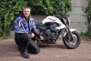 Richard uit Hilversum is geslaagd bij MotoJon Motorrijschool