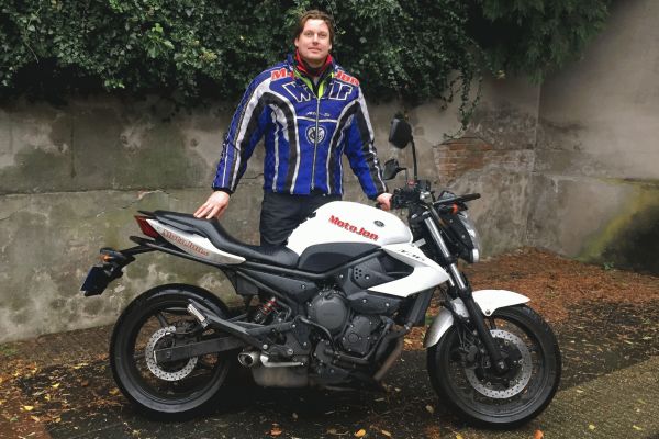 Paul uit Hilversum is geslaagd bij MotoJon Motorrijschool