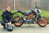 Boudewijn uit Loosdrecht is geslaagd bij MotoJon Motorrijschool