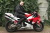 Jan uit Bussum is geslaagd bij MotoJon Motorrijschool
