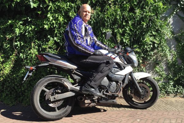 Remco uit Hilversum is geslaagd bij MotoJon Motorrijschool