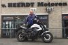 Harold uit Hilversum is geslaagd bij MotoJon Motorrijschool