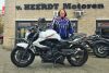 Nanette uit Hilversum is geslaagd bij MotoJon Motorrijschool