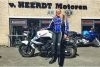 Annika uit Hilversum is geslaagd bij MotoJon Motorrijschool