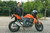 Ernst uit Amsterdam is geslaagd bij MotoJon Motorrijschool