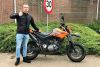 Berend uit Hilversum is geslaagd bij MotoJon Motorrijschool
