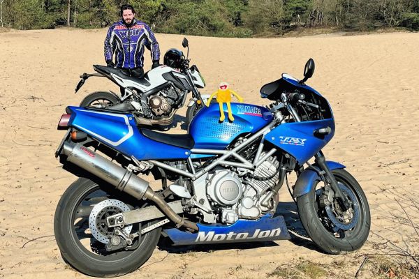 Conor uit Bussum is geslaagd bij MotoJon Motorrijschool