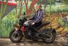 Jet uit Hilversum is geslaagd bij MotoJon Motorrijschool