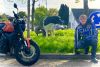 Mick uit Baarn is geslaagd bij MotoJon Motorrijschool