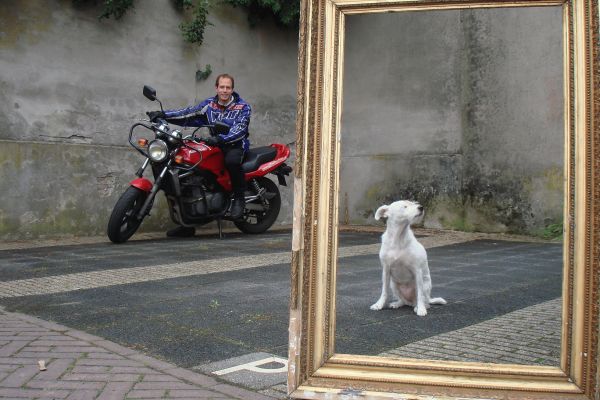 Maarten uit Hilversum is geslaagd bij MotoJon Motorrijschool