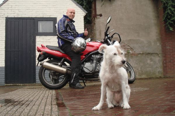 Rob uit Hilversum is geslaagd bij MotoJon Motorrijschool