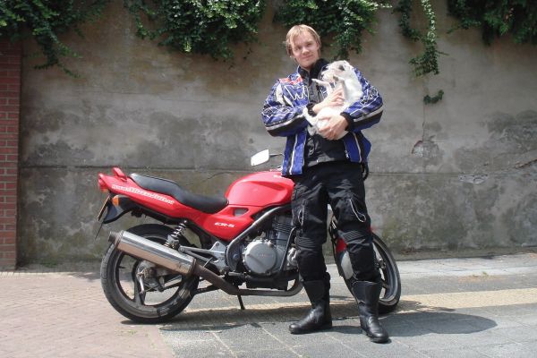 Jeroen uit Hilversum is geslaagd bij MotoJon Motorrijschool