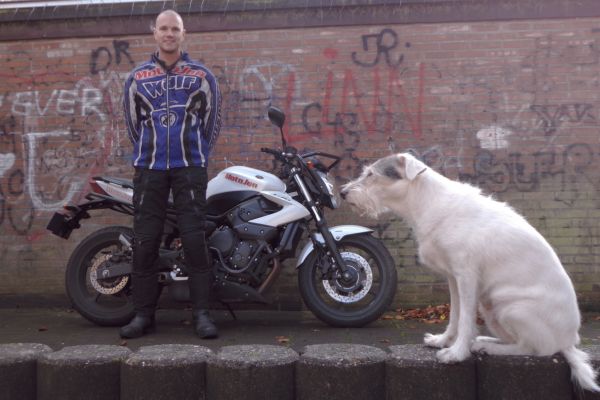 Enrico uit Baarn is geslaagd bij MotoJon Motorrijschool