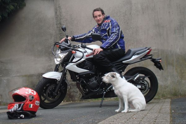 Paul uit Hilversum is geslaagd bij MotoJon Motorrijschool