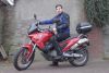 Bastiaan uit Hilversum is geslaagd bij MotoJon Motorrijschool