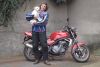 Corine uit Hilversum is geslaagd bij MotoJon Motorrijschool