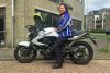 Grace uit Hilversum is geslaagd bij MotoJon Motorrijschool (foto 2)