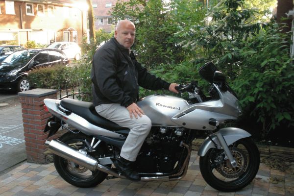 Kees uit Hilversum is geslaagd bij MotoJon Motorrijschool